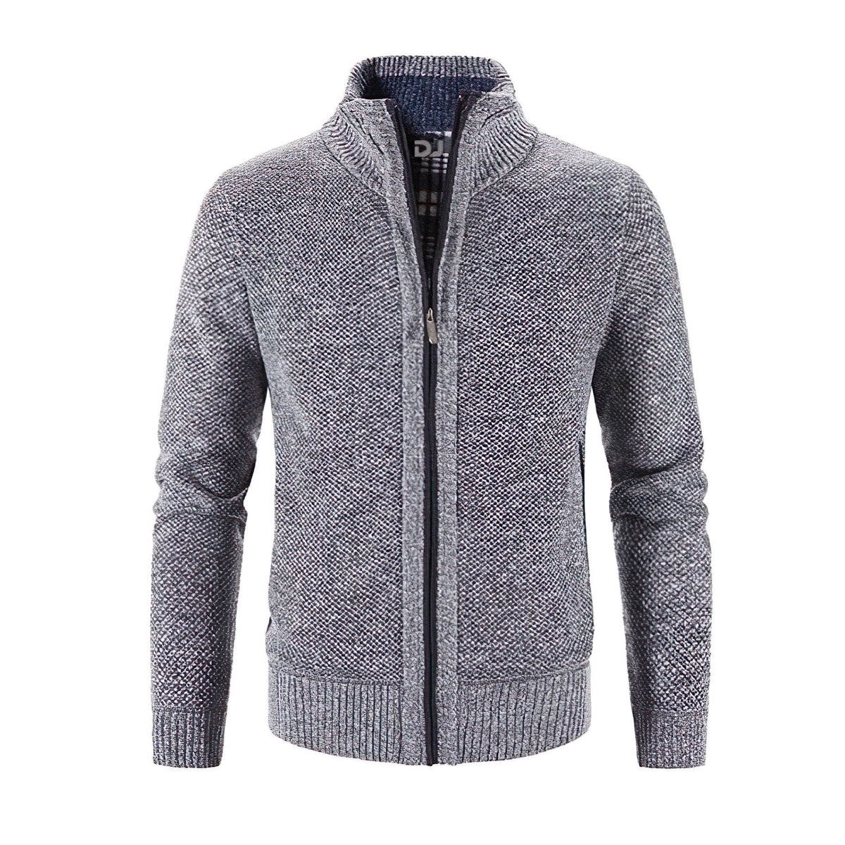 Men's Zip-Up Cardigan – Business Casual, Everyday Wear