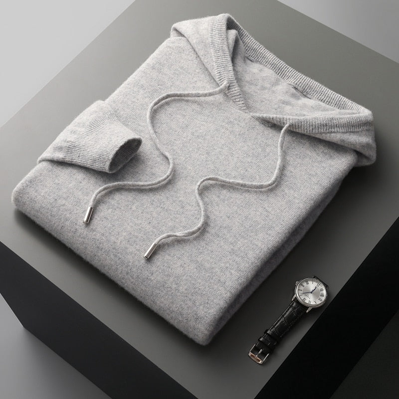 Merino Hoodie in Soft Fabric – Casual Wear, Everyday Comfort