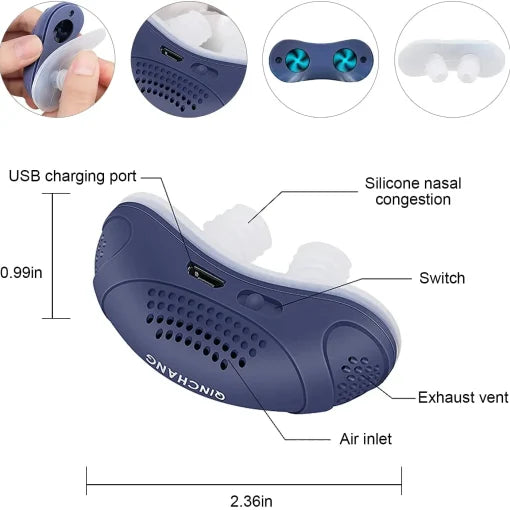 Micro CPAP Sleep Apnea Machine – Travel, Anti Snoring