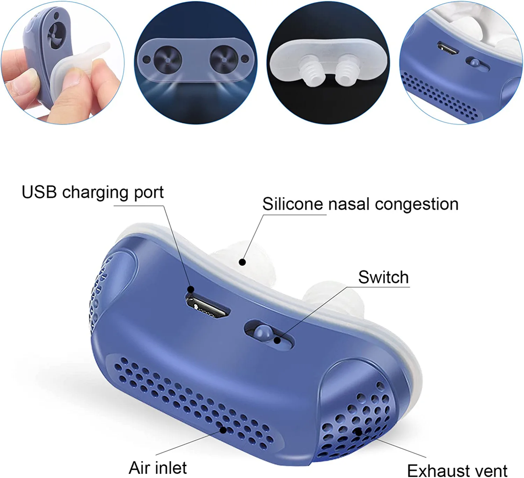 Micro CPAP Sleep Apnea Machine – Travel, Anti-Snoring Solution