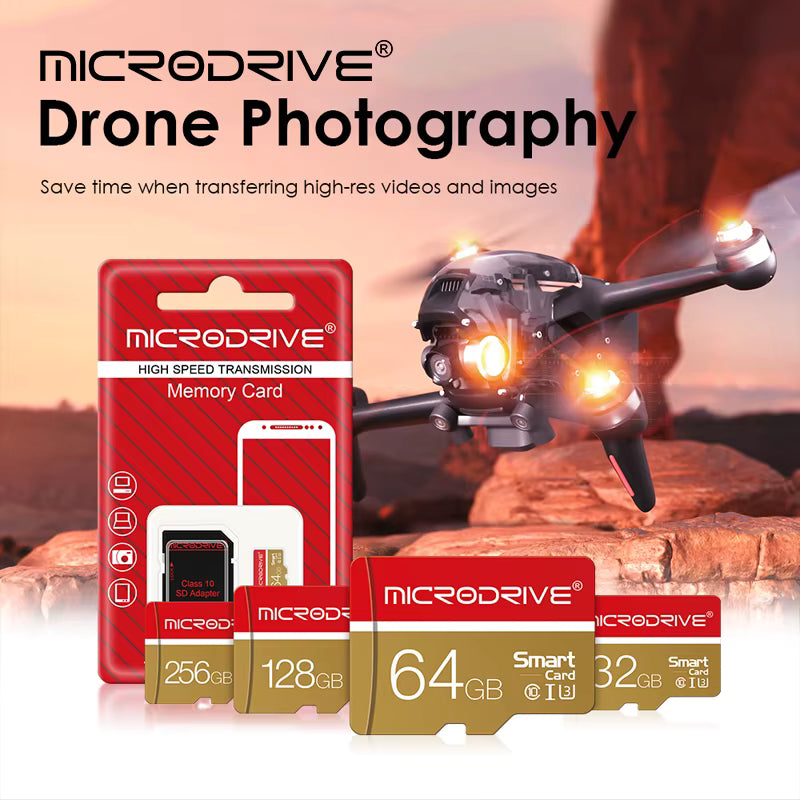 MicroSD Card Class 10 UHS-I U3 64GB – Gaming, Travel