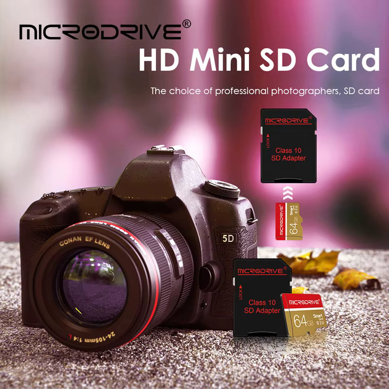 MicroSD Card Class 10 UHS-I U3 64GB – Gaming, Travel