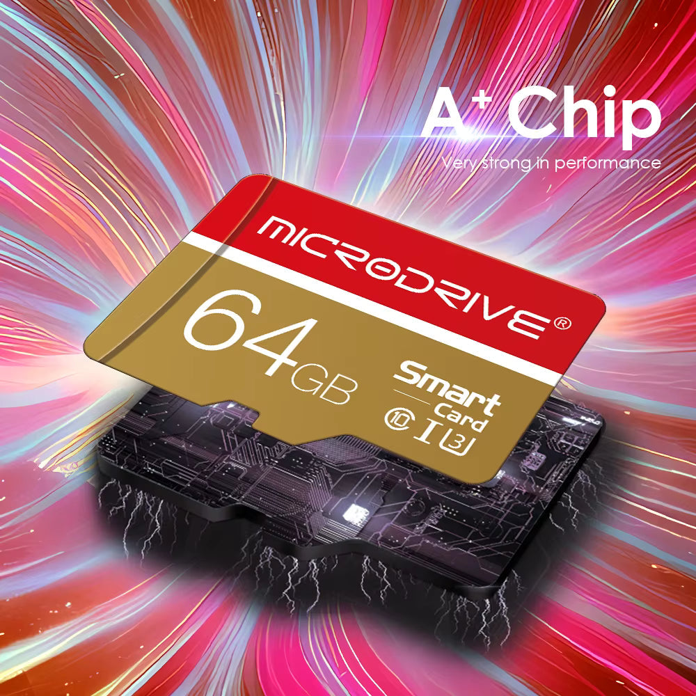 MicroSD Card Class 10 UHS-I U3 64GB – Gaming, Travel