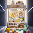 Mini Claw Machine for Kids with Plush Prizes – Arcade Game, Gift