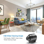 Mini WiFi Camera 1080P Night Vision – Home Security, Remote Viewing