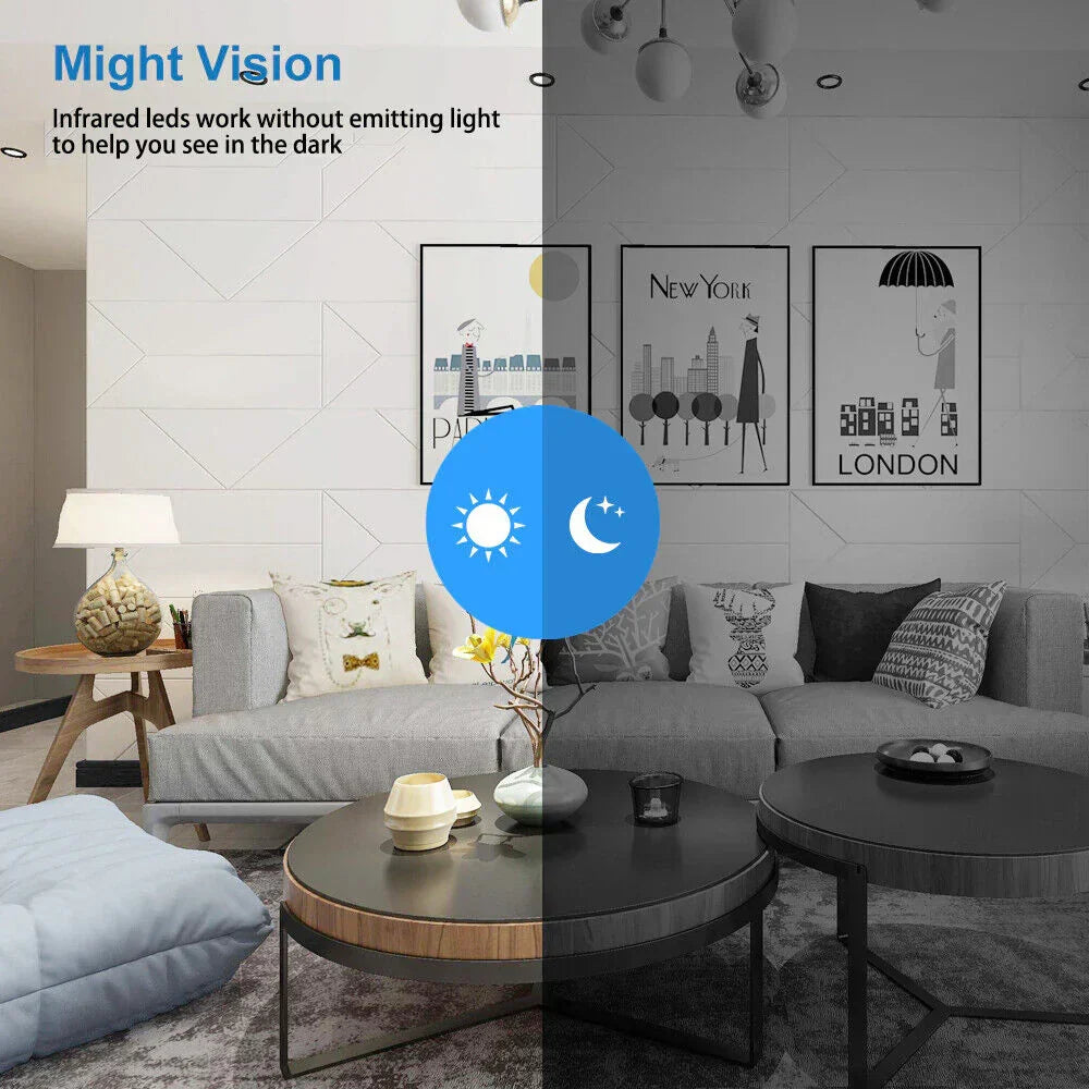 Mini WiFi Camera 1080P Night Vision – Home Security, Remote Viewing