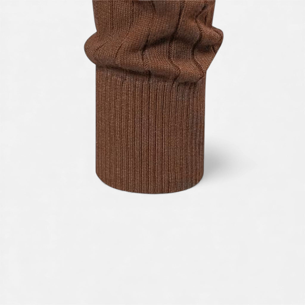 Minimalist Men's Knit Zip Sweater – Casual Wear, Everyday Comfort