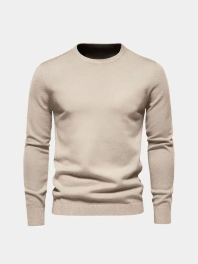 Minimalist Men's Sweater - Elegant, Comfortable – Casual, Office