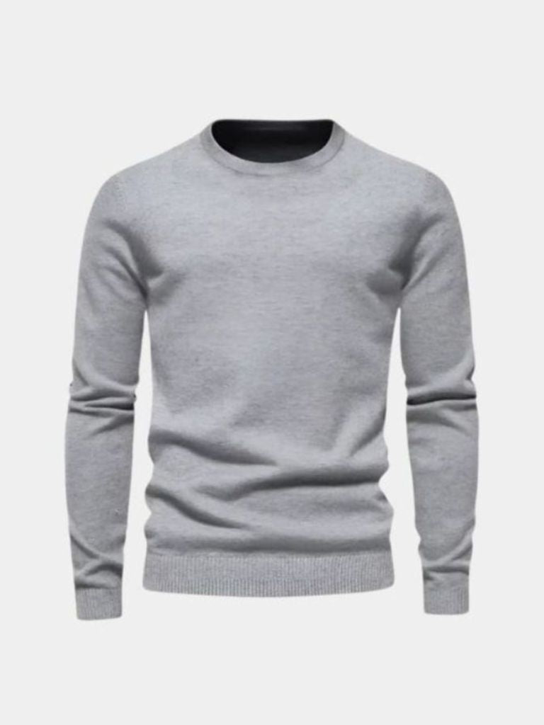 Minimalist Men's Sweater - Elegant, Comfortable – Casual, Office