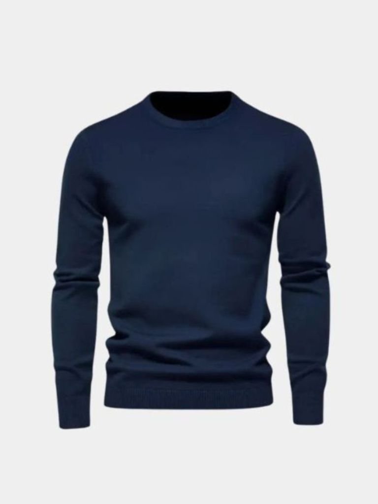Minimalist Men's Sweater - Elegant, Comfortable – Casual, Office