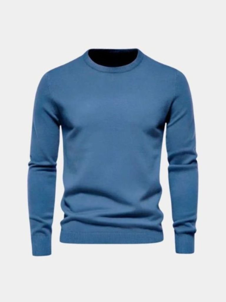 Minimalist Men's Sweater - Elegant, Comfortable – Casual, Office