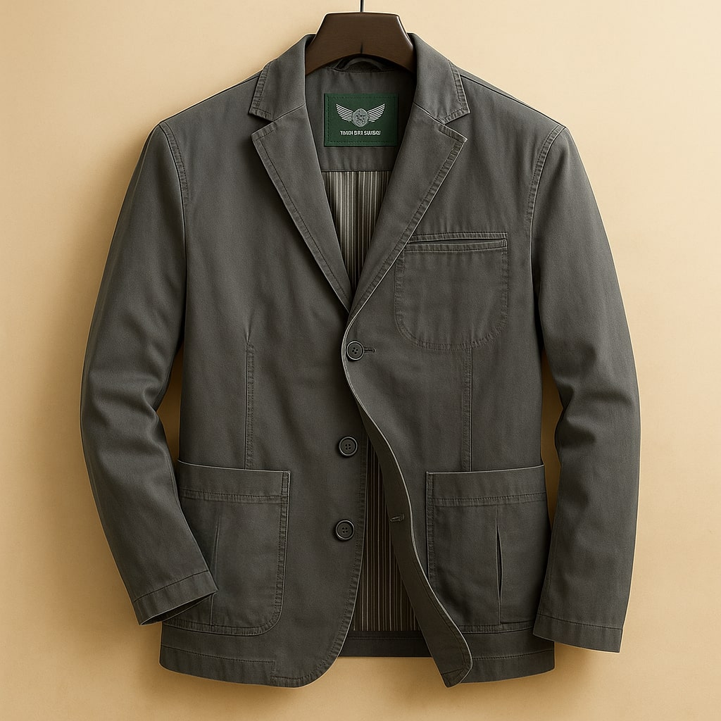 Modern Blazer in Cotton – Office, Casual