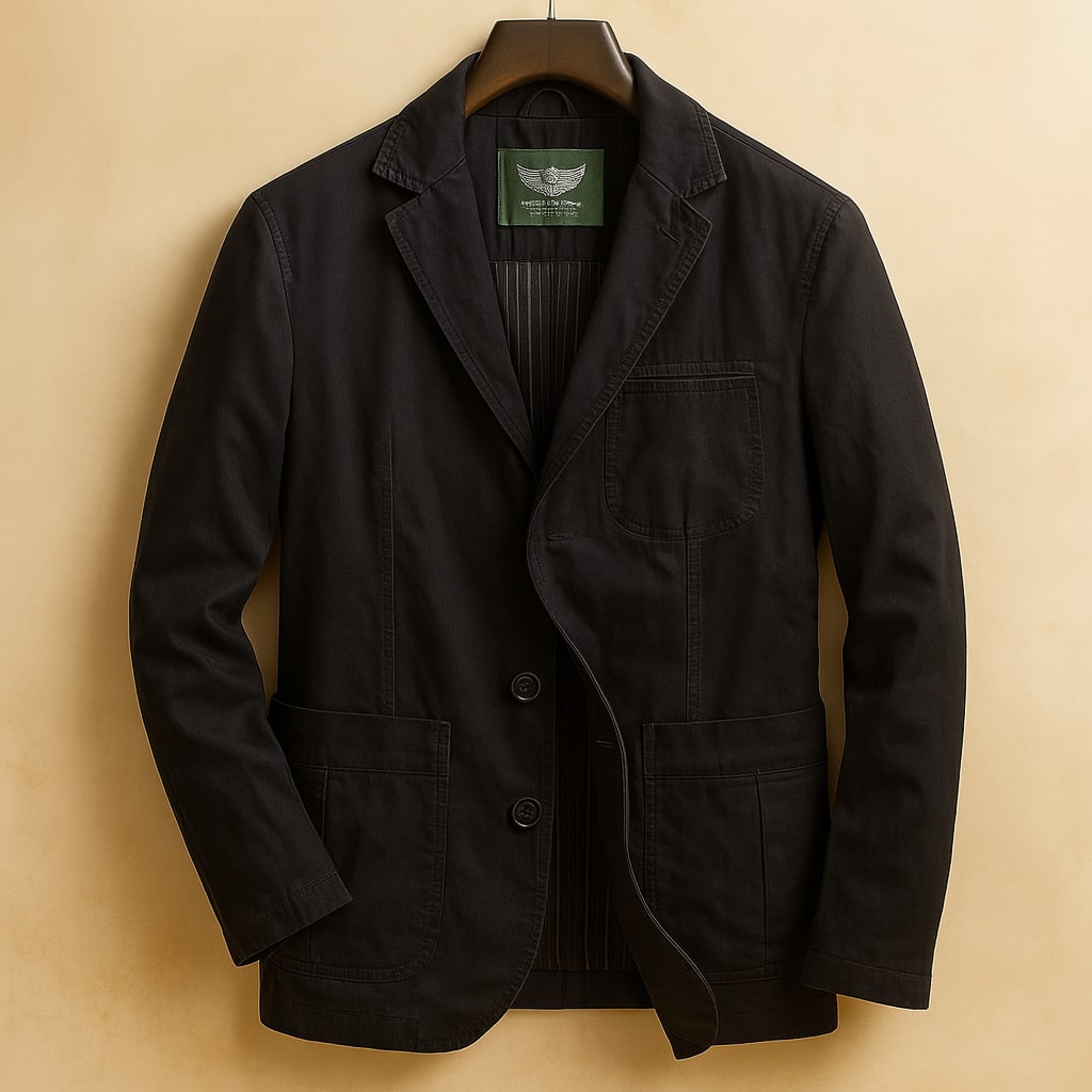 Modern Blazer in Cotton – Office, Casual