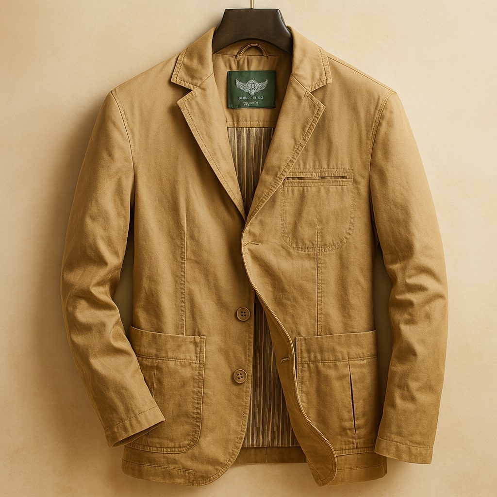 Modern Blazer in Cotton – Office, Casual