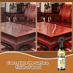 Natural Beeswax Spray | Non-Toxic Furniture Care Solution with Effortless Application | Ideal for a Brilliant Shine on Treated Surfaces