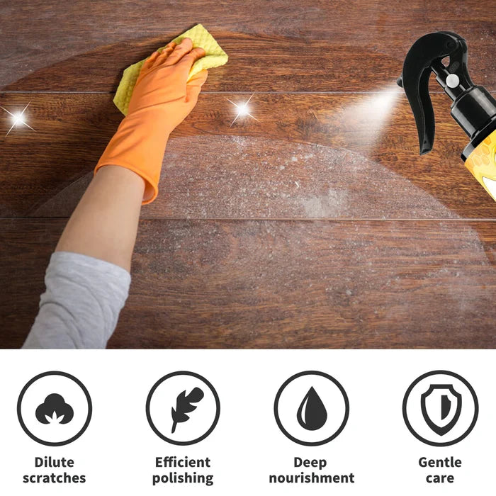 Natural Beeswax Spray | Non-Toxic Furniture Care Solution with Effortless Application | Ideal for a Brilliant Shine on Treated Surfaces