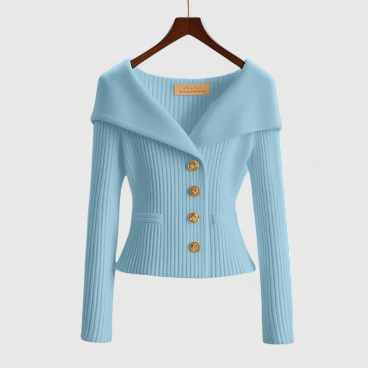 Off-Shoulder Knit Chelsea Top – Casual Wear, Stylish Outfits