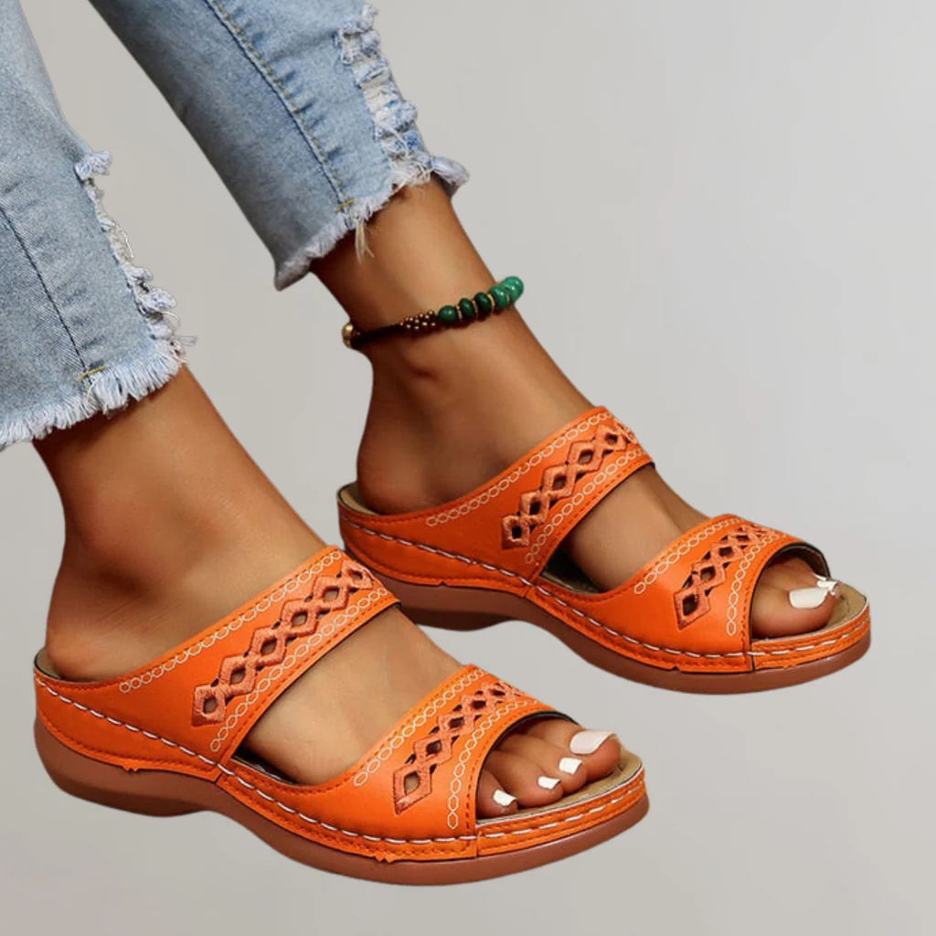 Orthopaedic Sandals Women – Comfortable Summer Sandals for Holiday Wear, Smart Casual