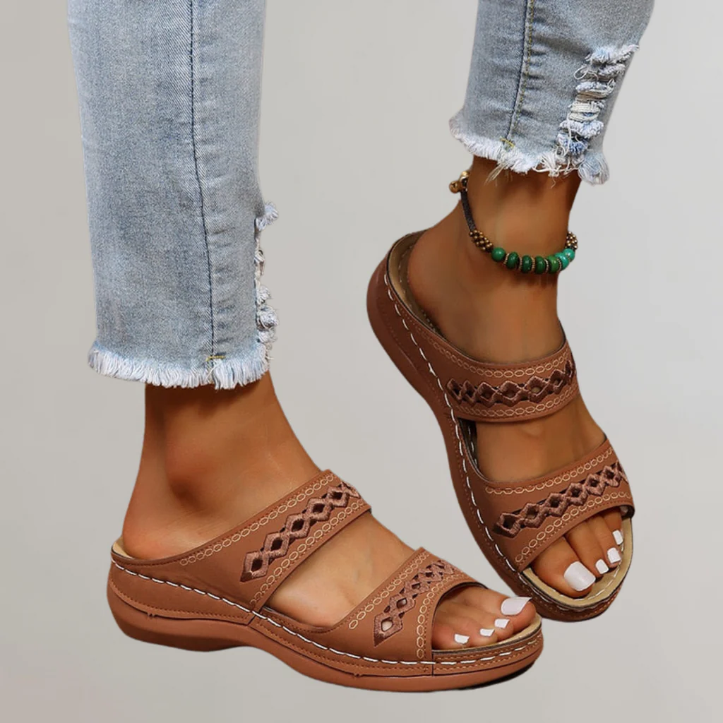 Orthopaedic Sandals Women – Comfortable Summer Sandals for Holiday Wear, Smart Casual