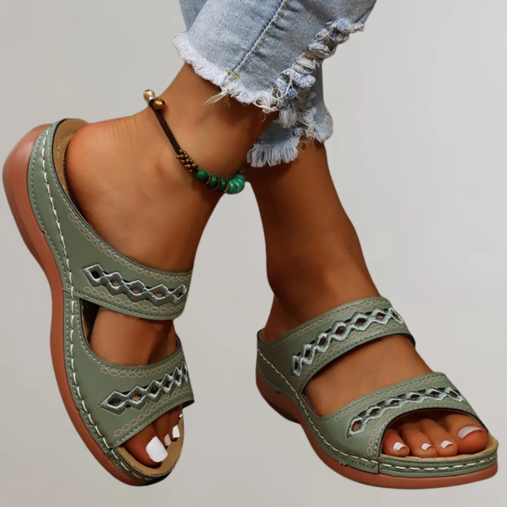 Orthopaedic Sandals Women – Comfortable Summer Sandals for Holiday Wear, Smart Casual