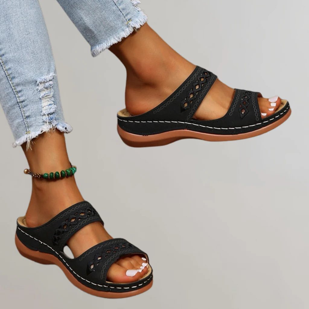Orthopaedic Sandals Women – Comfortable Summer Sandals for Holiday Wear, Smart Casual