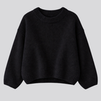Oversized Women's Merino Wool Sweater – Casual Wear, Cozy Layering