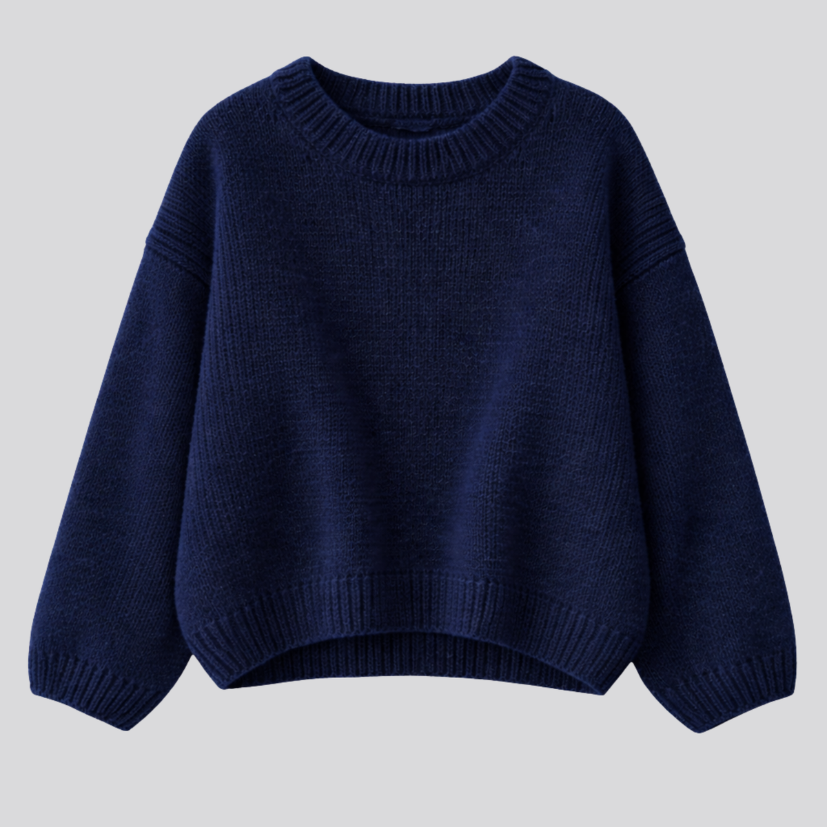 Oversized Women's Merino Wool Sweater – Casual Wear, Cozy Layering