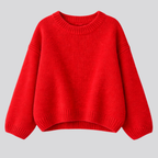Oversized Women's Merino Wool Sweater – Casual Wear, Cozy Layering