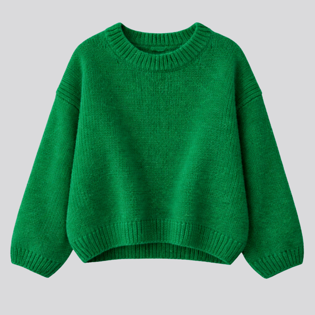 Oversized Women's Merino Wool Sweater – Casual Wear, Cozy Layering