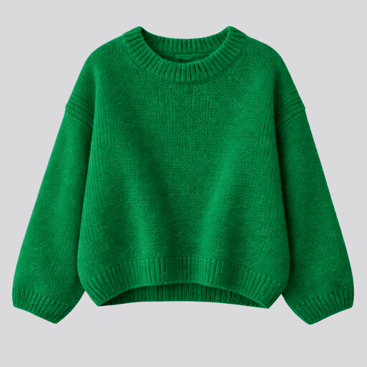 Oversized Women's Merino Wool Sweater – Casual Wear, Cozy Layering