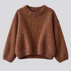 Oversized Women's Merino Wool Sweater – Casual Wear, Cozy Layering