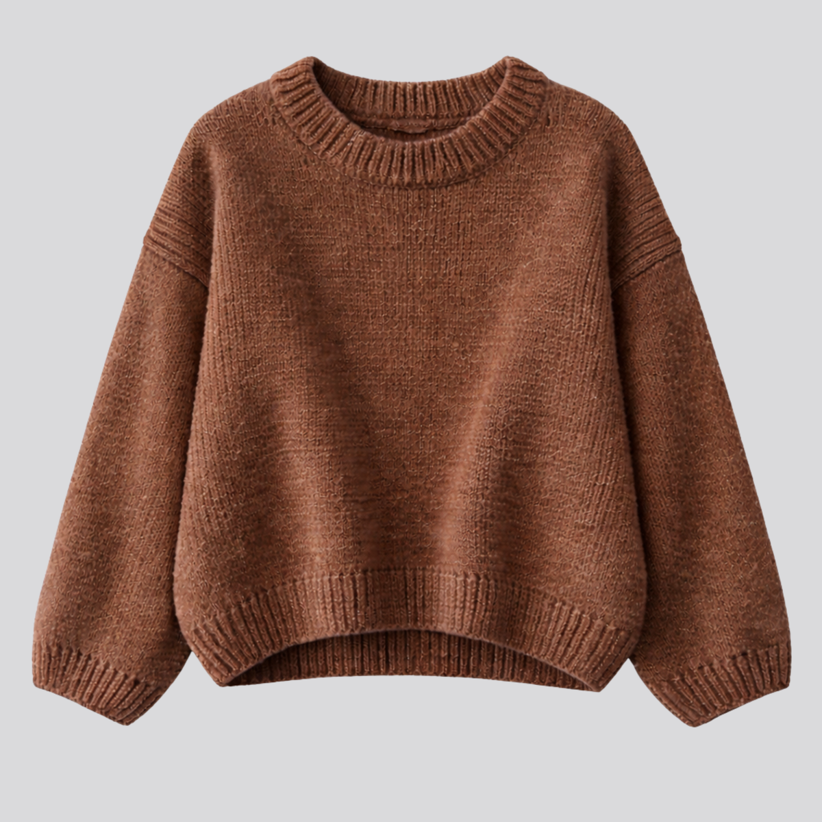 Oversized Women's Merino Wool Sweater – Casual Wear, Cozy Layering