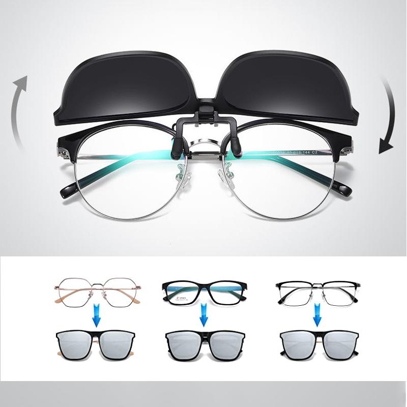 Polarized Clip-On Flip-Up Sunglasses – Outdoor, Travel