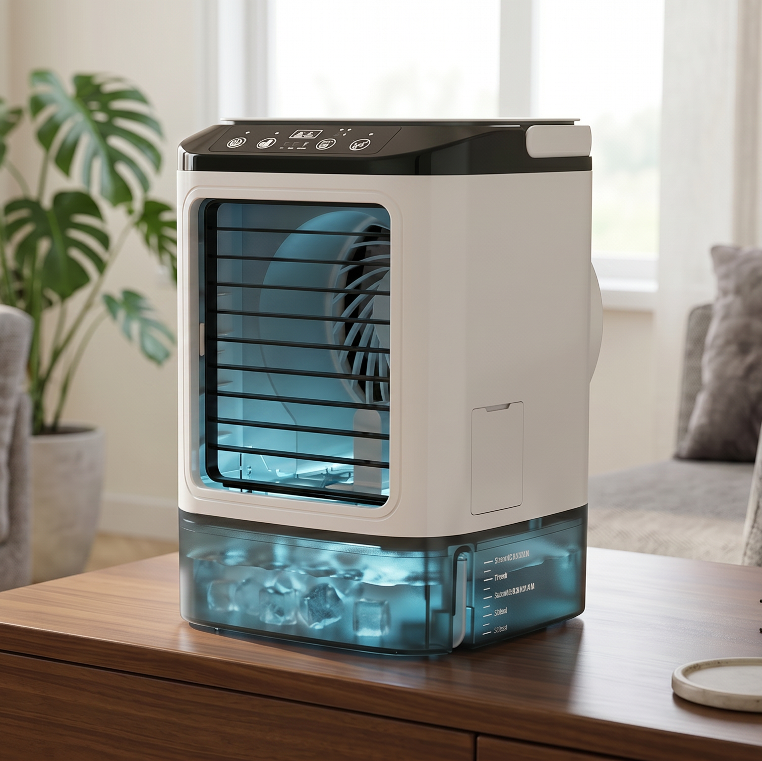Portable 3-in-1 Air Cooler with Humidifier and Rechargeable Battery – Home, Travel