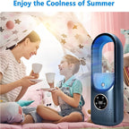 Portable 3-in-1 Air Cooler with Humidifier and Silent Motor – Office, Night