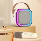Portable Bluetooth Karaoke Machine with Wireless Microphones – Family Fun, Gift Idea