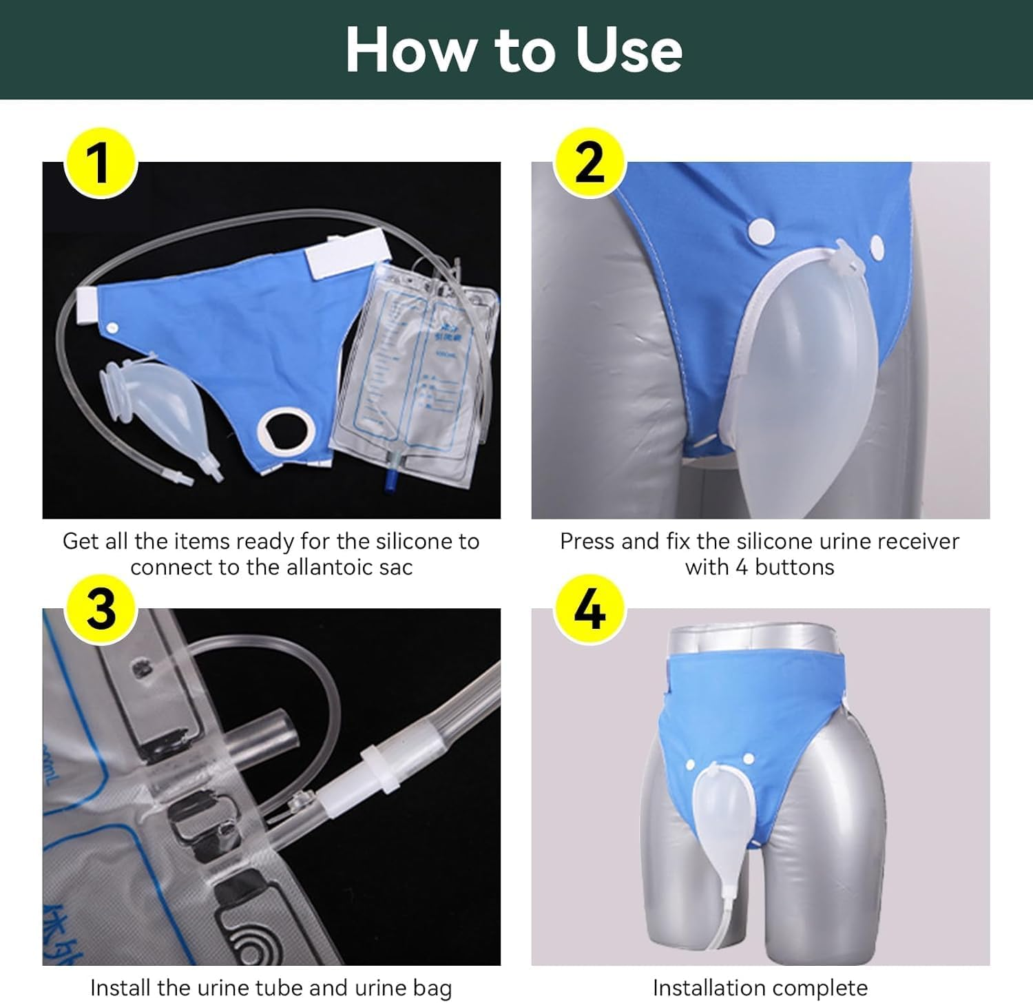 Portable Reusable Urinary Collection System – Travel, Home Use