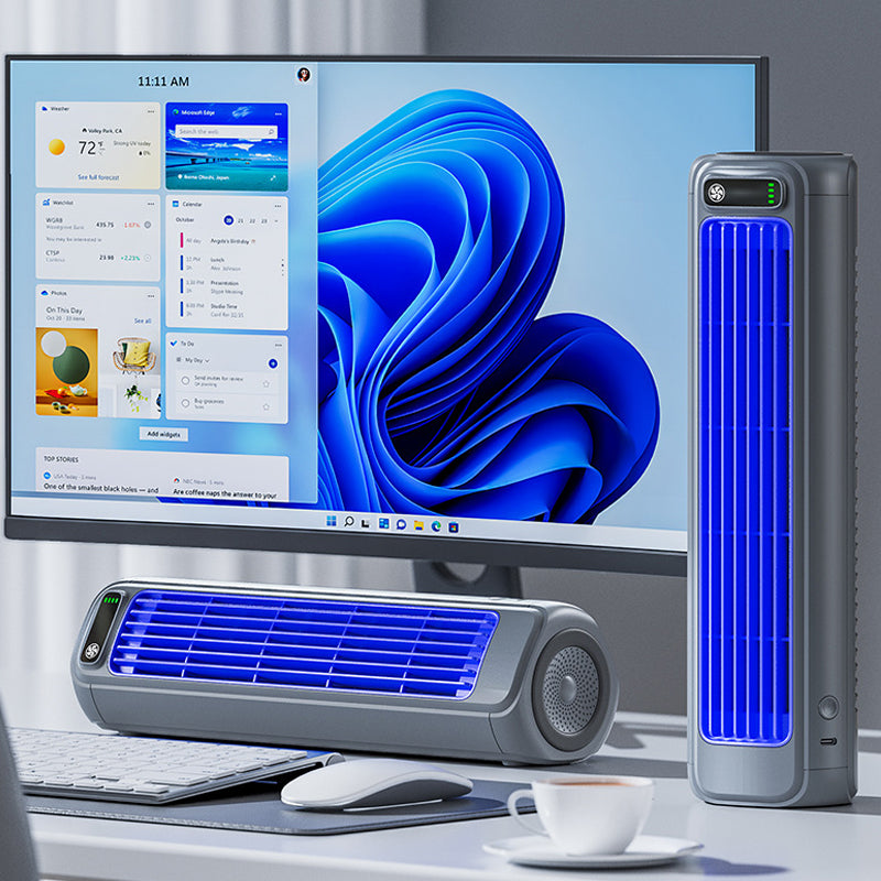 Portable AC Unit | Cordless Rechargeable Mini Air Conditioner – Summer Comfort, Travel