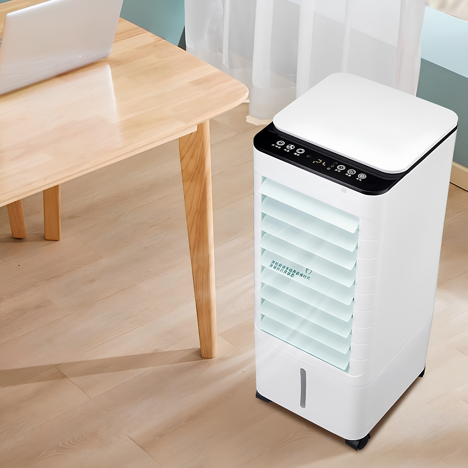 Portable Evaporative Air Cooler – Windowless, No Install – Home, Travel