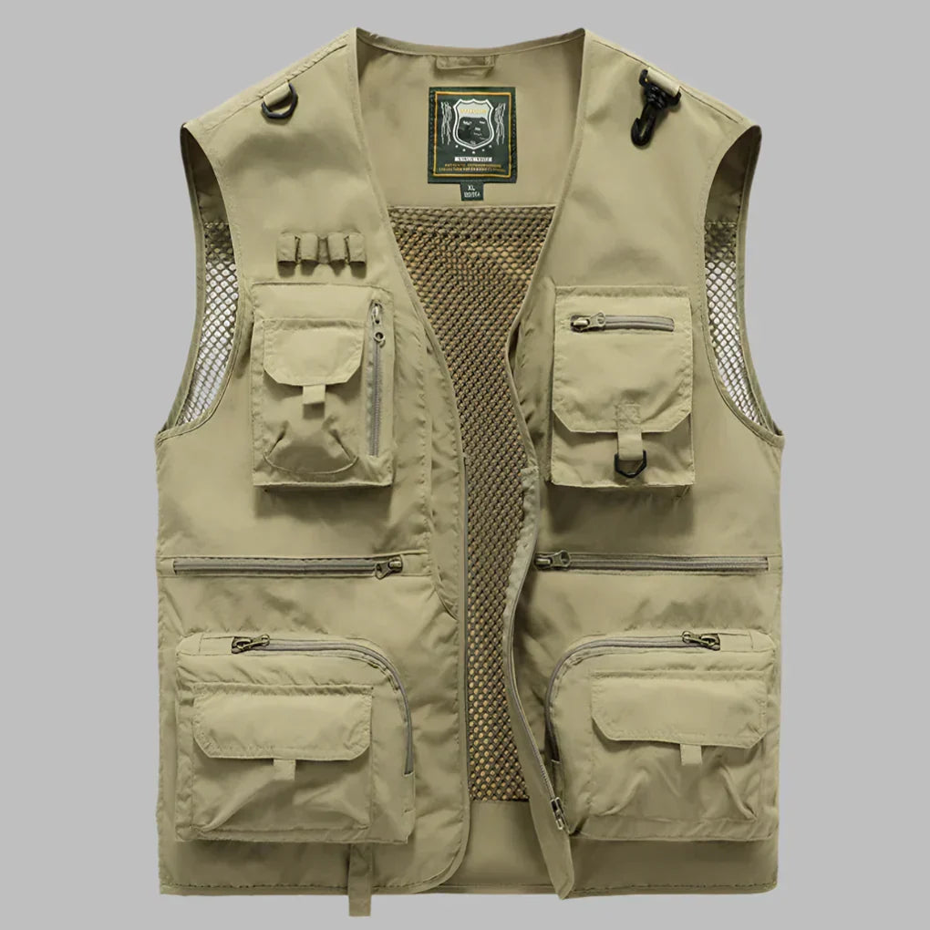 Practical Multi-Pocket Vest for Travel & Daily Wear – Outdoor, Everyday Use