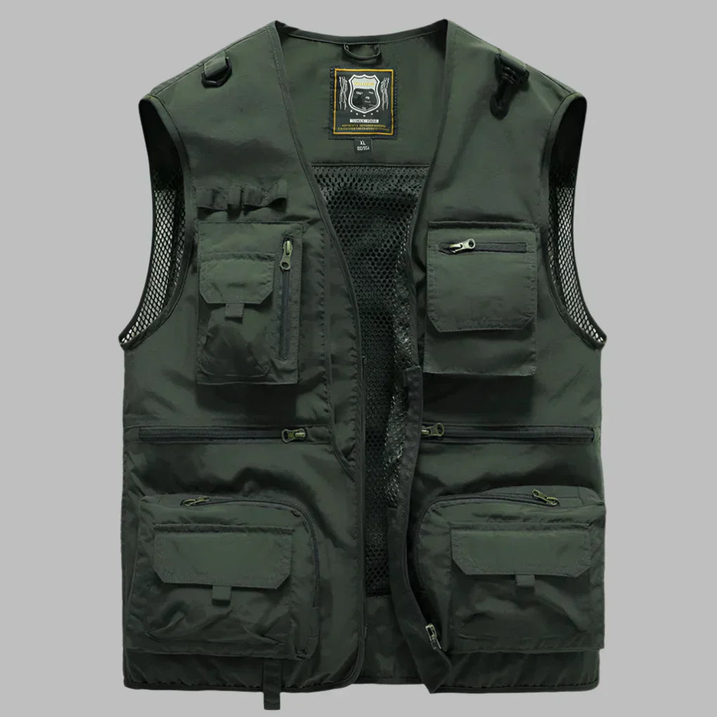 Practical Multi-Pocket Vest for Travel & Daily Wear – Outdoor, Everyday Use