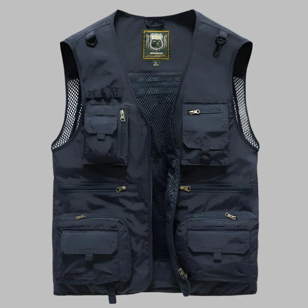 Practical Multi-Pocket Vest for Travel & Daily Wear – Outdoor, Everyday Use