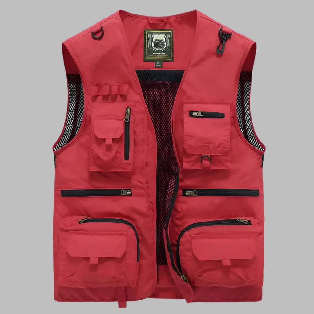 Practical Multi-Pocket Vest for Travel & Daily Wear – Outdoor, Everyday Use