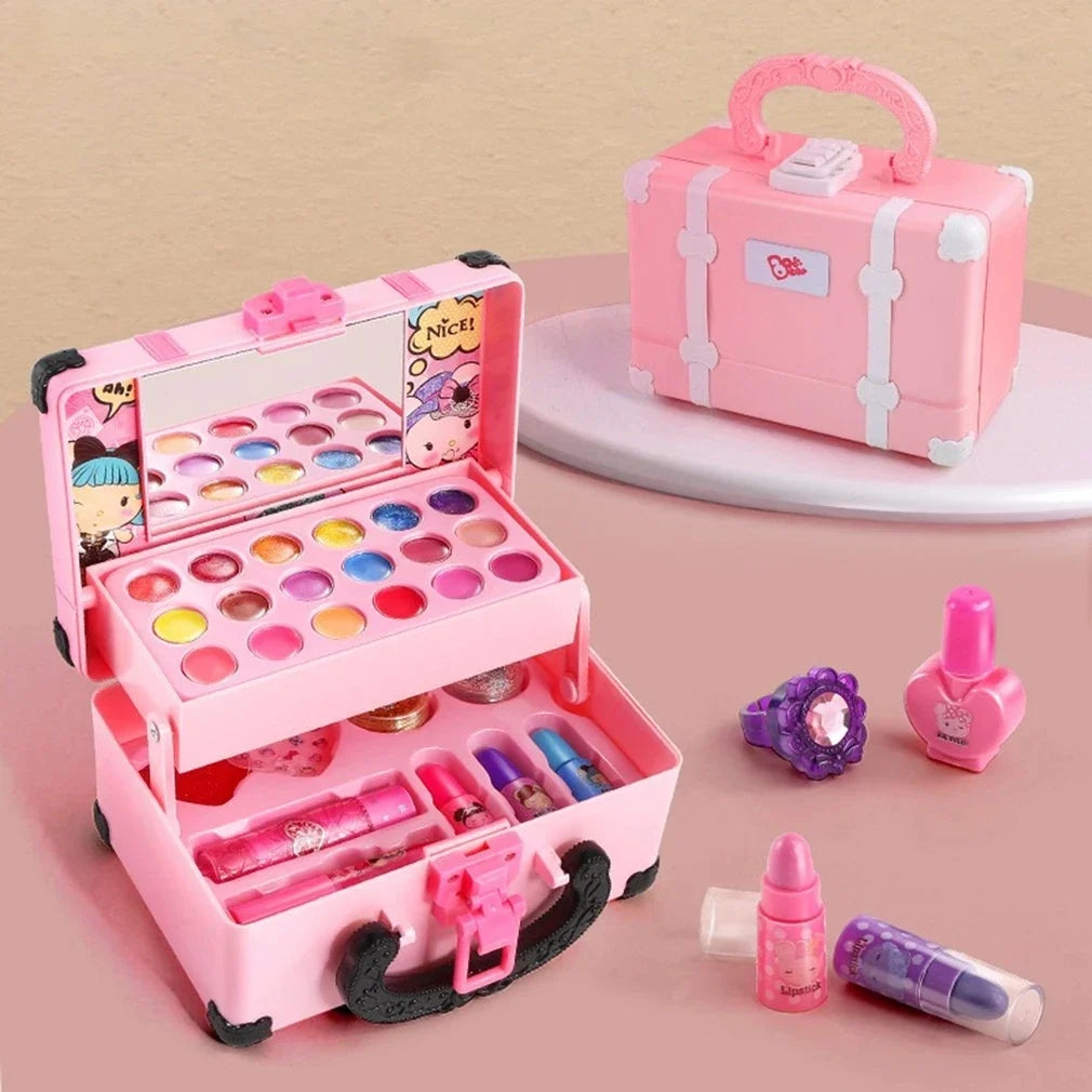 Princess Makeup Play Set for Kids - Non-Toxic Cosmetic Kit with Lipstick & Eye Shadow – Creative Play, Gift Idea