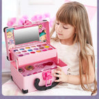 Princess Makeup Play Set for Kids - Non-Toxic Cosmetic Kit with Lipstick & Eye Shadow – Creative Play, Gift Idea
