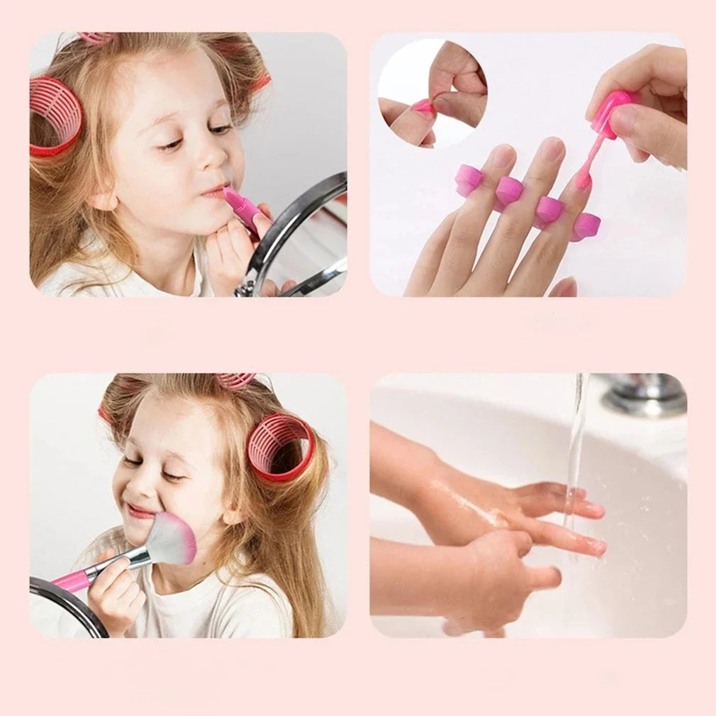 Princess Makeup Play Set for Kids - Non-Toxic Cosmetic Kit with Lipstick & Eye Shadow – Creative Play, Gift Idea
