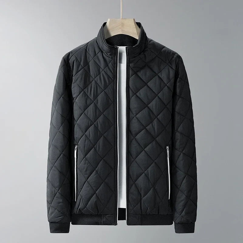 Quilted Fleece Jacket with Thermal Lining – Warm Winter, Outdoor Adventure