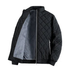 Quilted Fleece Jacket with Thermal Lining – Warm Winter, Outdoor Adventure