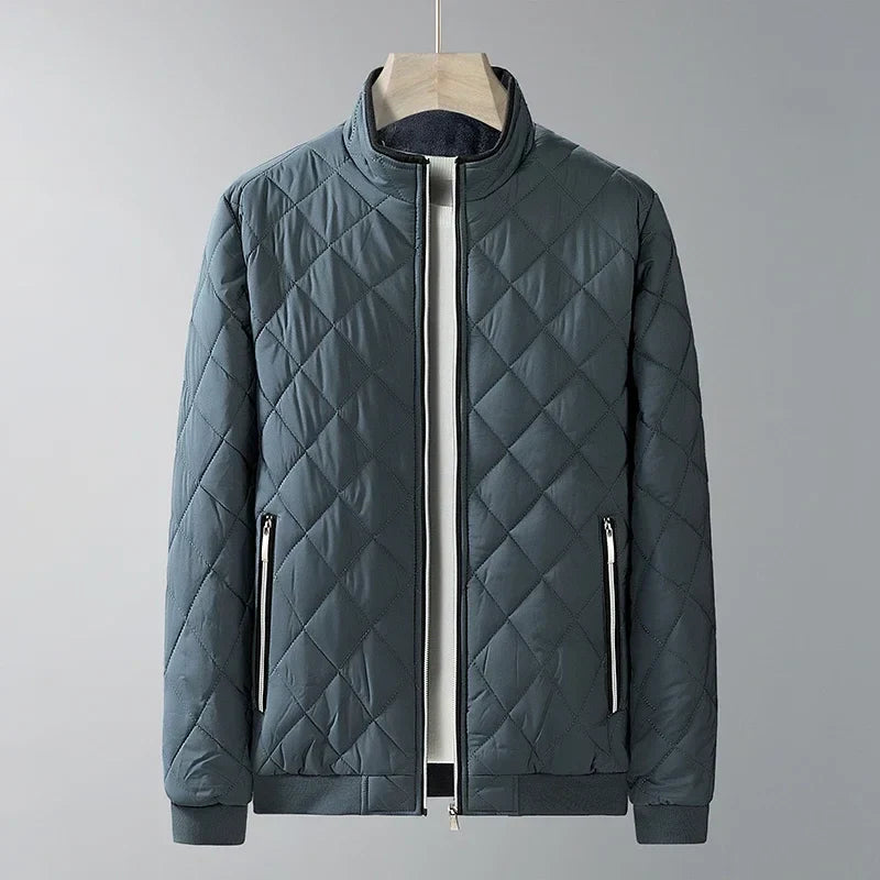 Quilted Fleece Jacket with Thermal Lining – Warm Winter, Outdoor Adventure