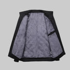 Quilted Puffer Jacket Men's Lightweight Insulated Stand Collar – Casual, Outdoor